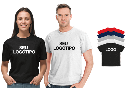 Avenue - T-Shirts promocionais com logo Avenue - T-Shirts promocionais com logo