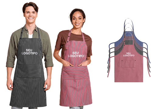 Cuisine - Aventais promocionais com logo