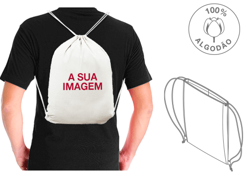 Prime - Sacos de Cordão Personalizáveis  Prime - Sacos de Cordão Personalizáveis