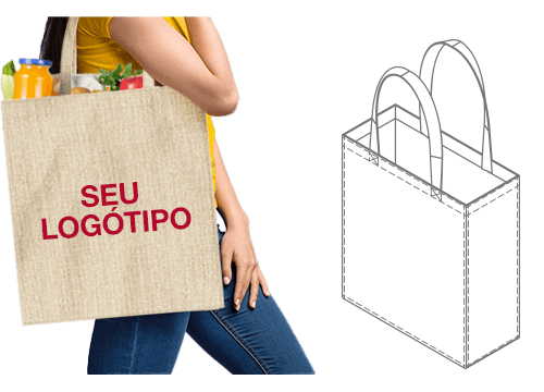 Spirit - Saco Tote Impresso Spirit - Saco Tote Impresso