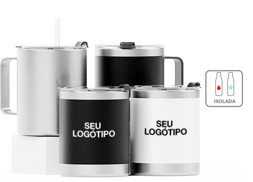 Brew - Canecas de Viagem com Marca Brew - Canecas de Viagem com Marca