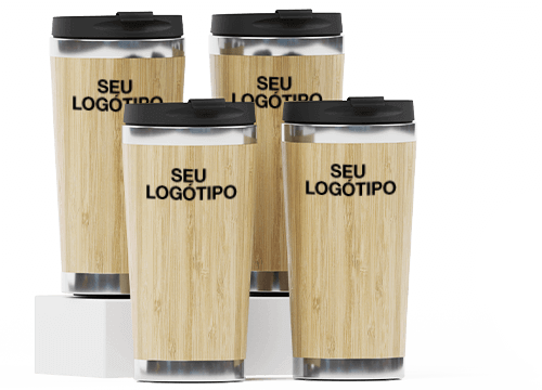 EcoSip - Caneca de Viagem com Marca EcoSip - Caneca de Viagem com Marca