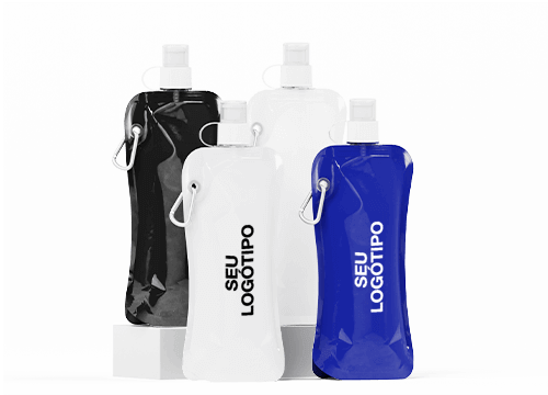 Marathon - Garrafas de água com logo Marathon - Garrafas de água com logo