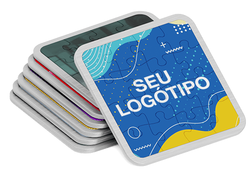 Montage - Bases para copos promocionais personalizadas