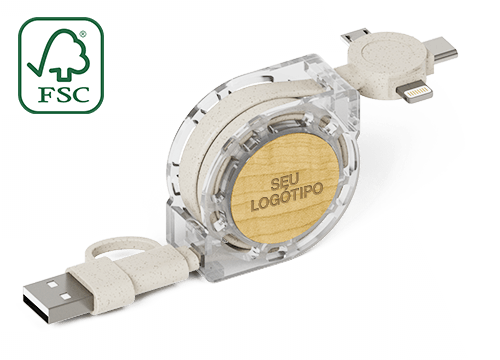 Motion Wood - Cabo USB Motion Wood - Cabo USB