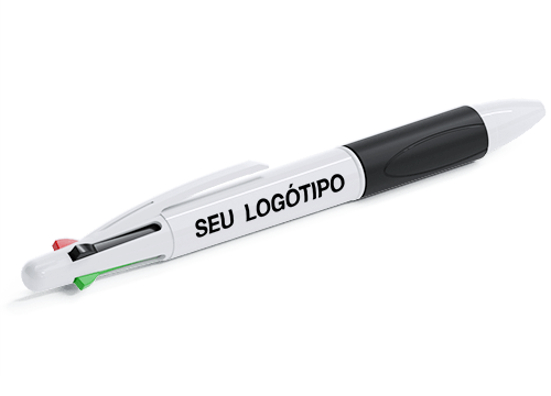 Quad - Canetas promocionais personalizadas Quad - Canetas promocionais personalizadas