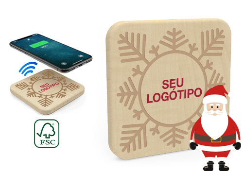 Forest Christmas - Carregadores Sem Fio Personalizados Coimbra