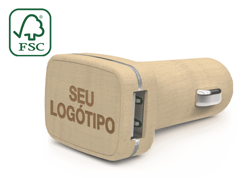 Woodie - Carregadores USB para Automóvel Personalizados Coimbra