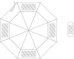 Guarda-chuva Impressão Fotográfica