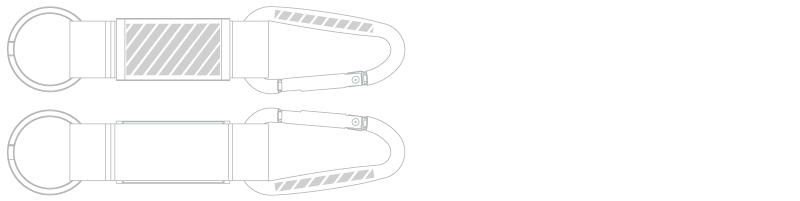 Porta-chaves Serigrafia