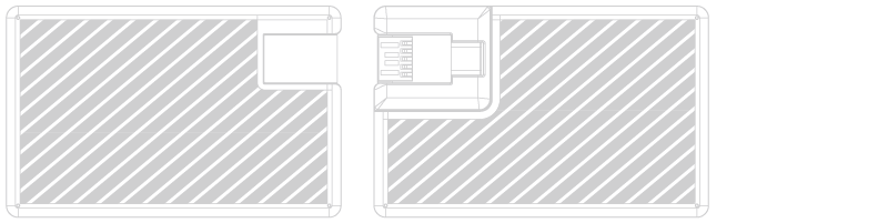 Cartão USB Serigrafia Cartão USB Serigrafia