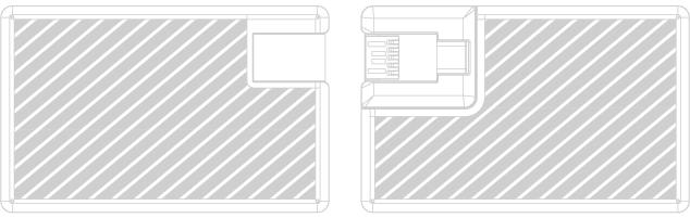 Cartão USB Serigrafia