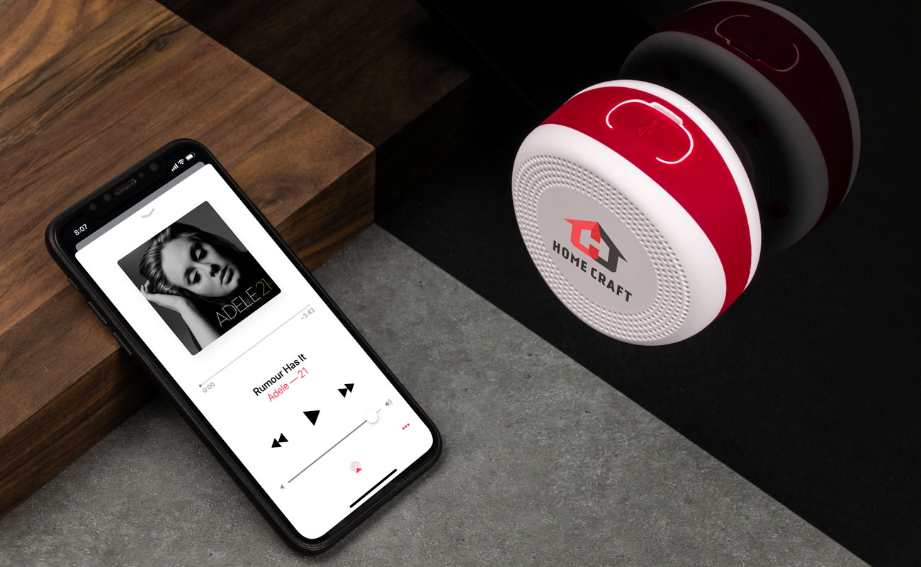 Aqua - Colunas Sem Cabos Com Logotipo gallery thumbnail