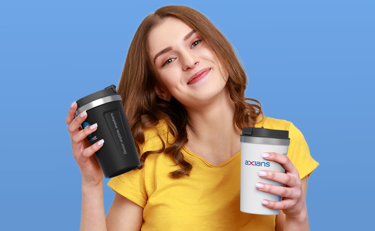 Aroma - Copo Personalizado com Isolamento de Parede Dupla gallery thumbnail