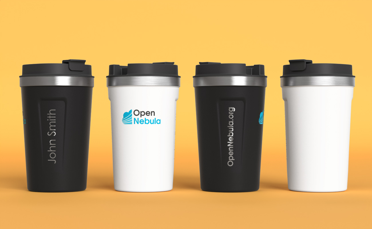 Aroma - Copo Personalizado com Isolamento de Parede Dupla e Tampa gallery thumbnail