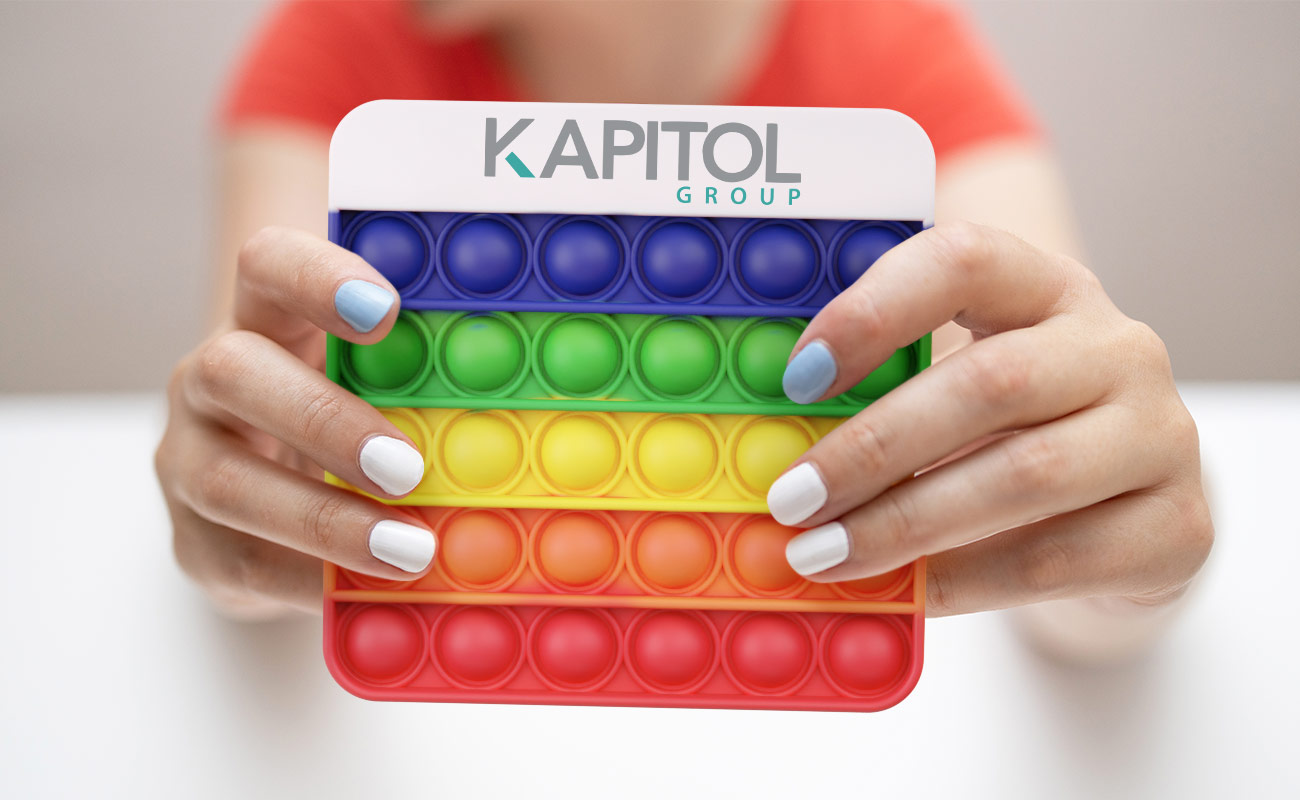 Bubble - Fidgets com logotipo gallery thumbnail