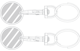 Moeda para Carrinho Impressão Fotográfica