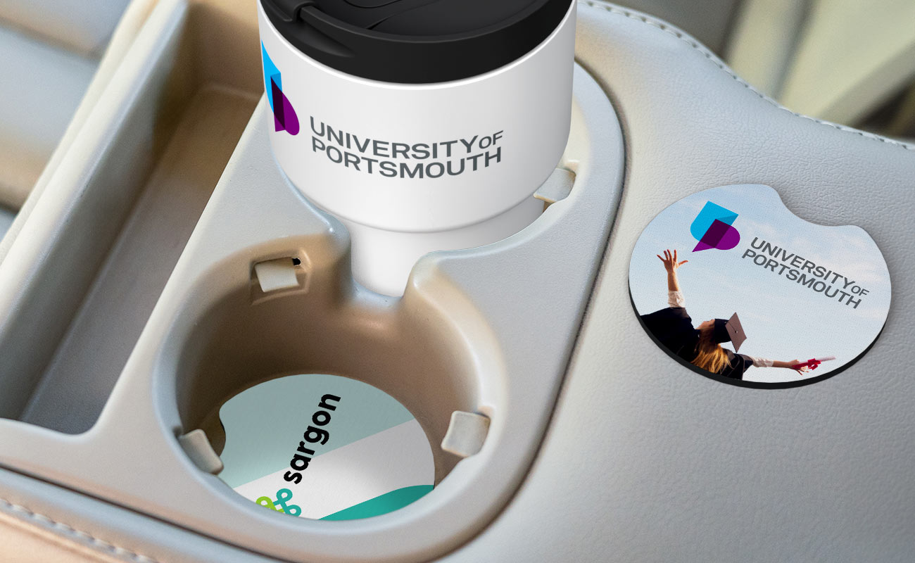 CarCoaster - Bases para copos promocionais produtos promocionais gallery thumbnail