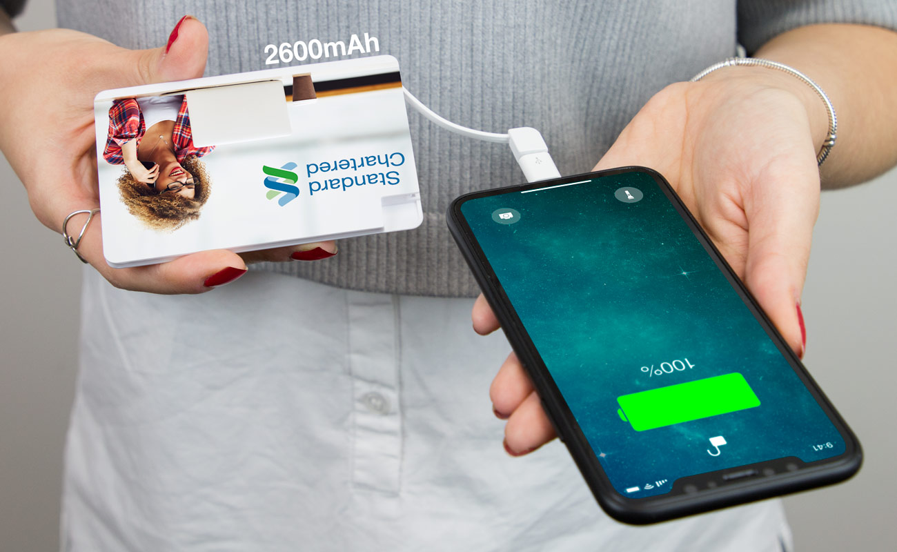 Card - Cartãos Power Bank de Marca gallery thumbnail