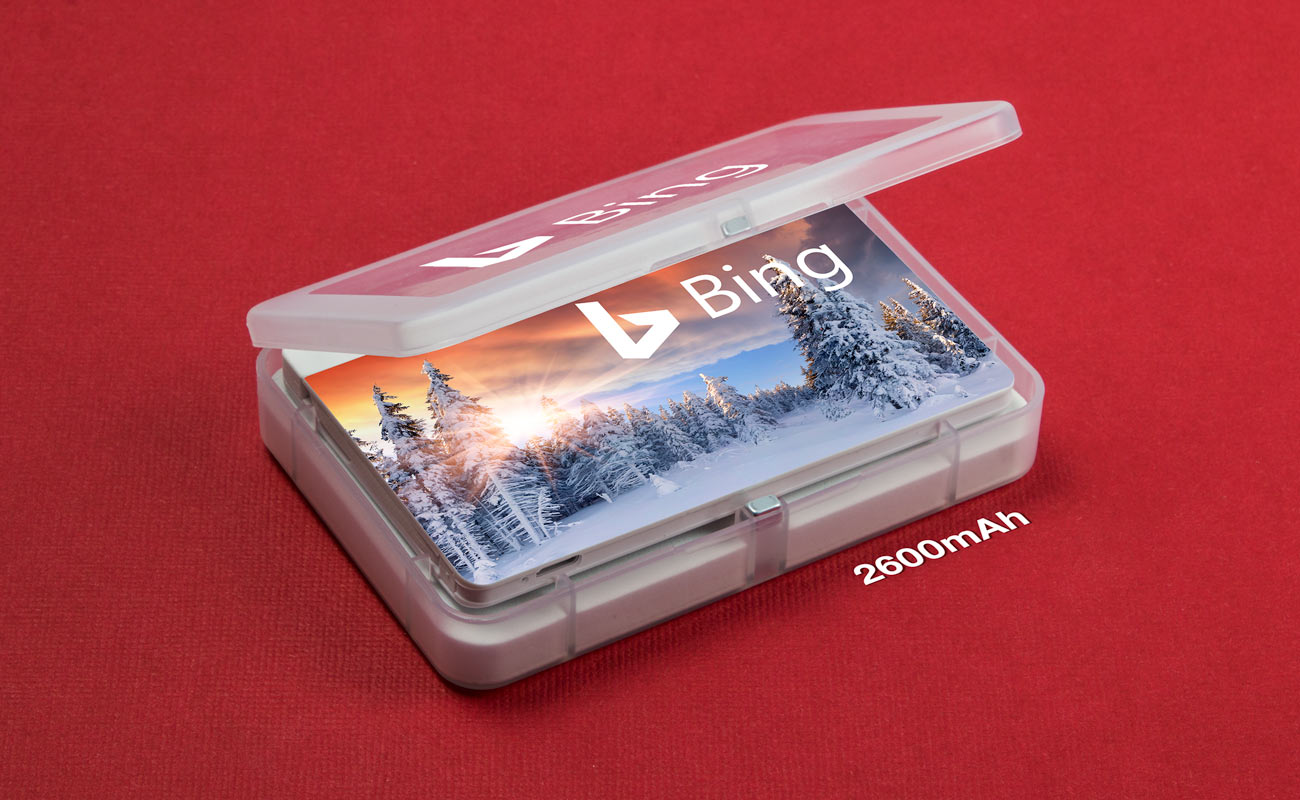 Card - Cartão Power Bank Portátil Personalizado gallery thumbnail