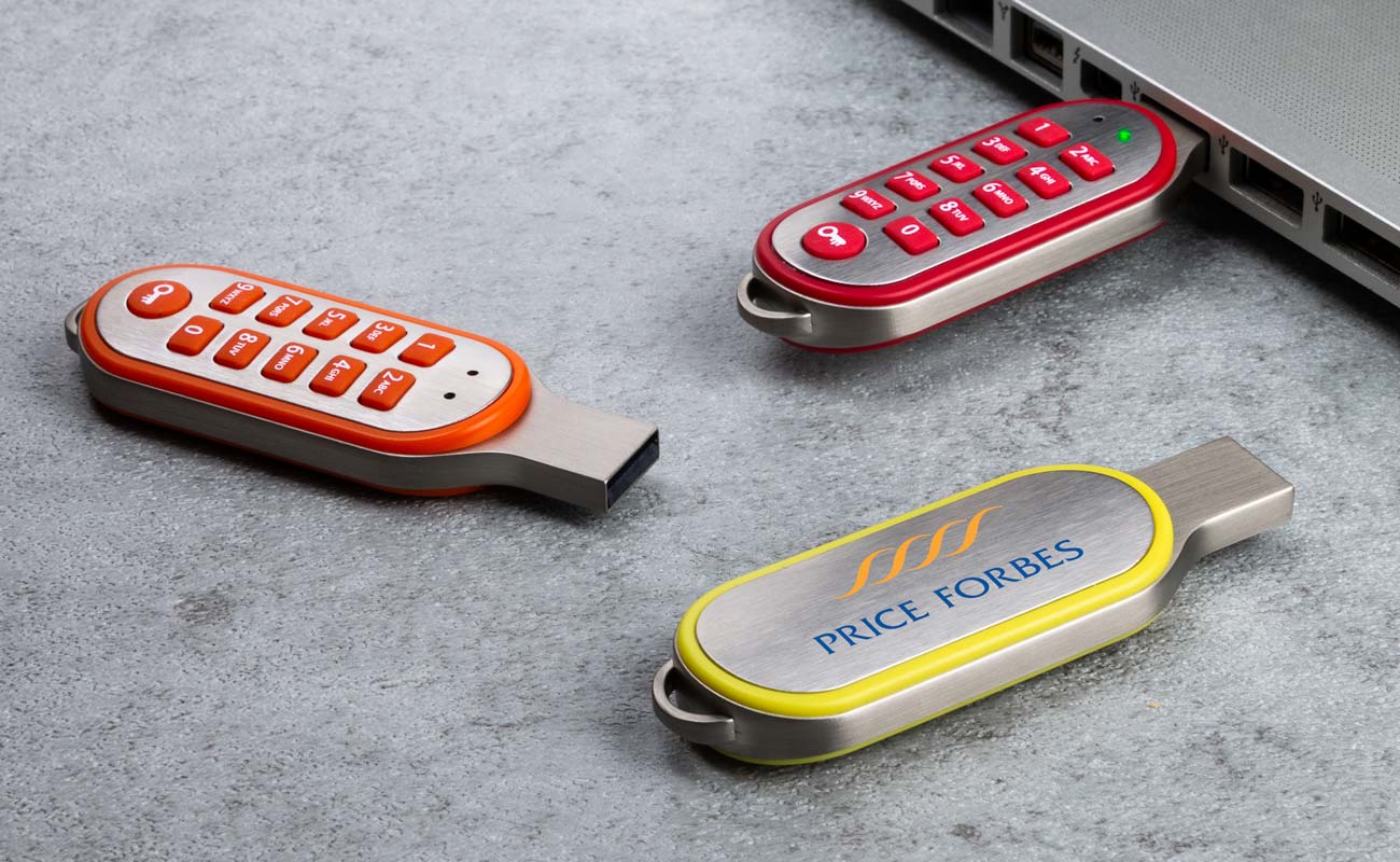 Code - USBs with Pin with print gallery thumbnail