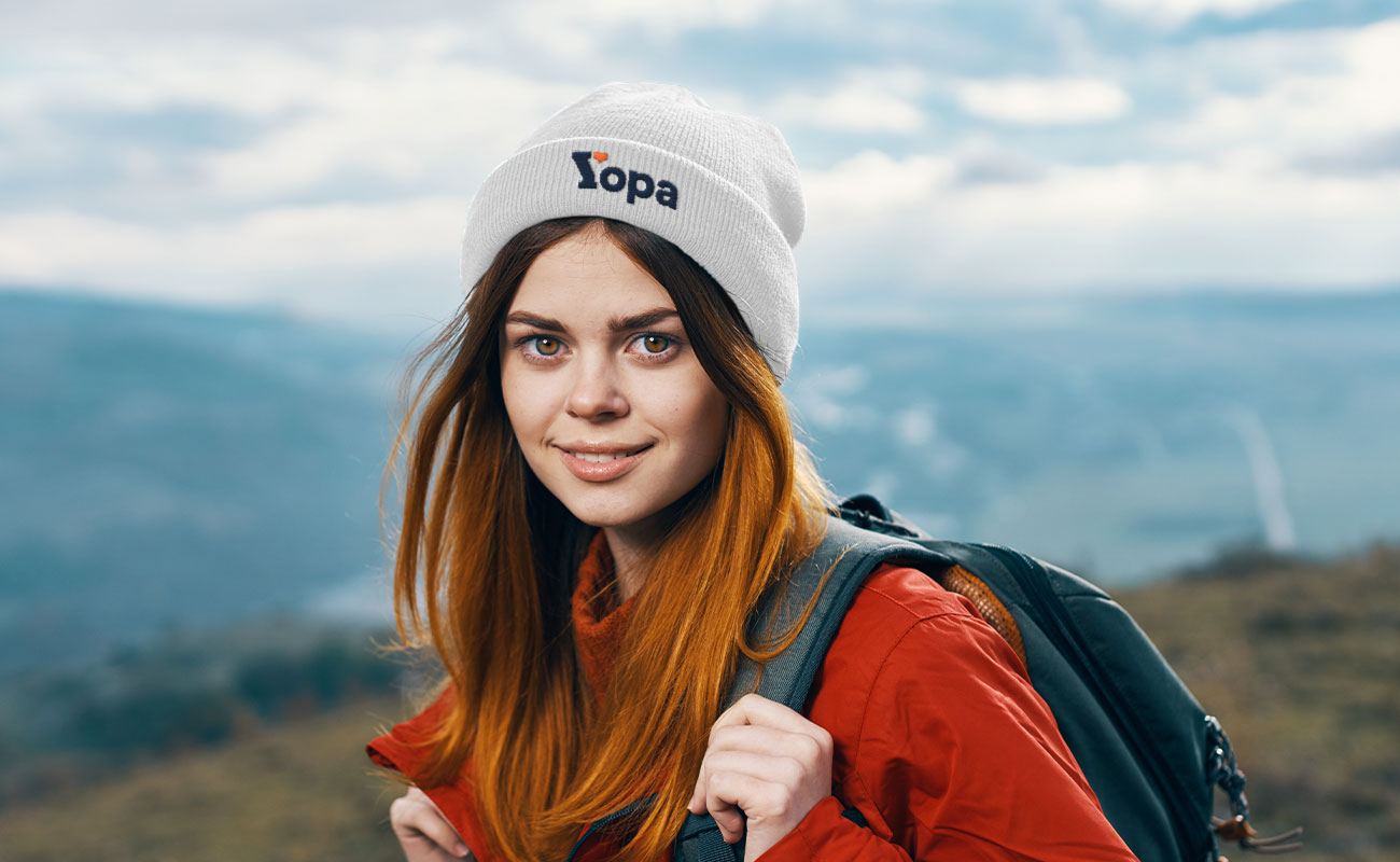 Cosy - Gorros promocionais com logótipo gallery thumbnail