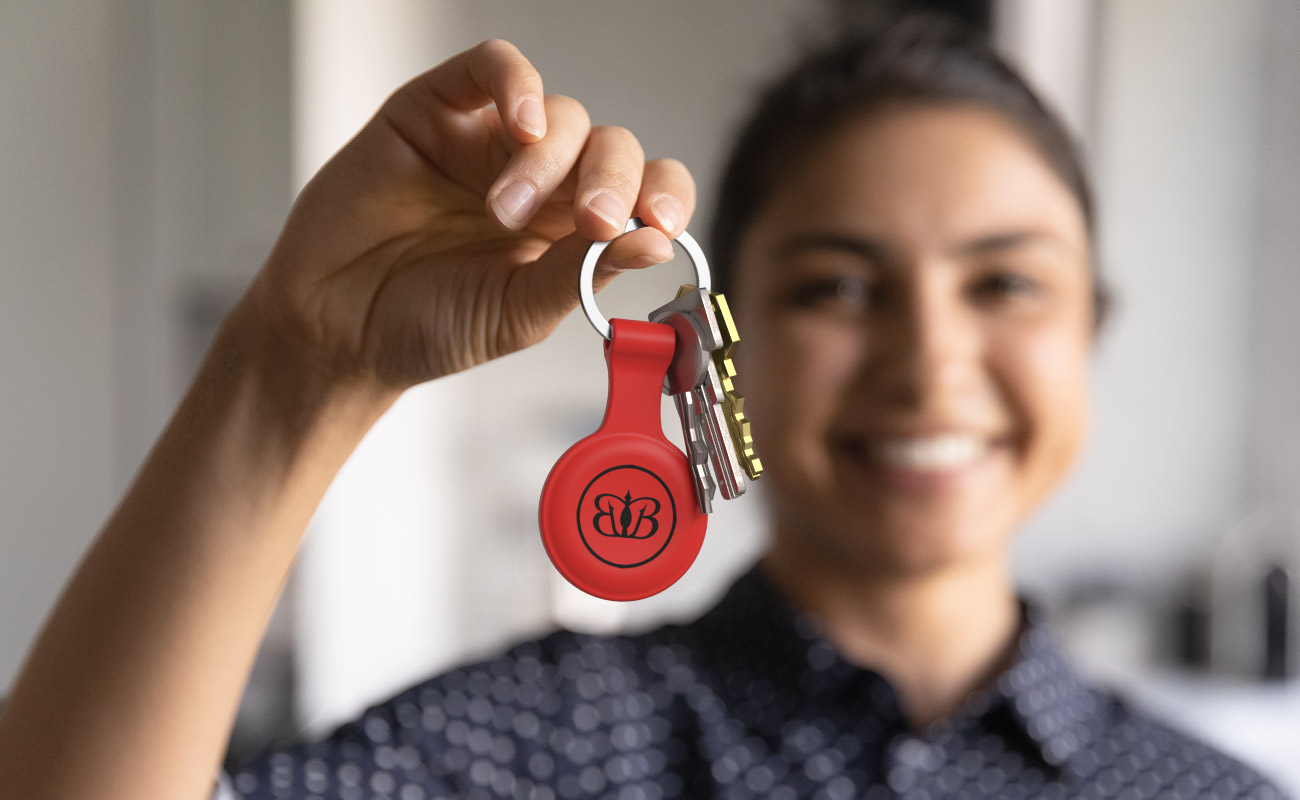 Cradle - Porta-chaves AirTag personalizados gallery thumbnail