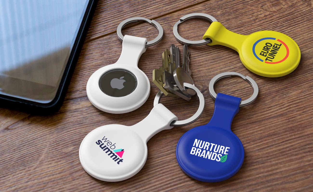 Cradle - Porta-chaves AirTag promocionais personalizados gallery thumbnail