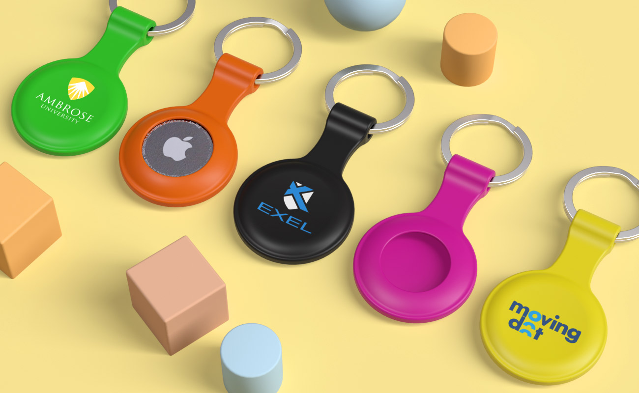 Cradle - Porta-chaves AirTag promocionais personalizados gallery thumbnail