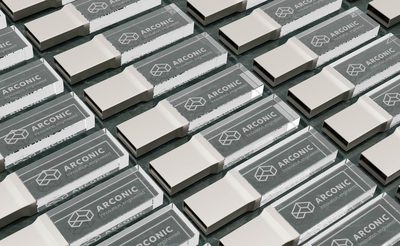 Crystal - Unidades USB promocionais de vidro gallery thumbnail