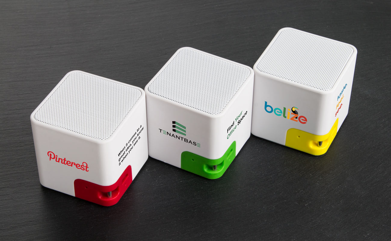 Cube - Colunas Bluetooth Com Logo gallery thumbnail