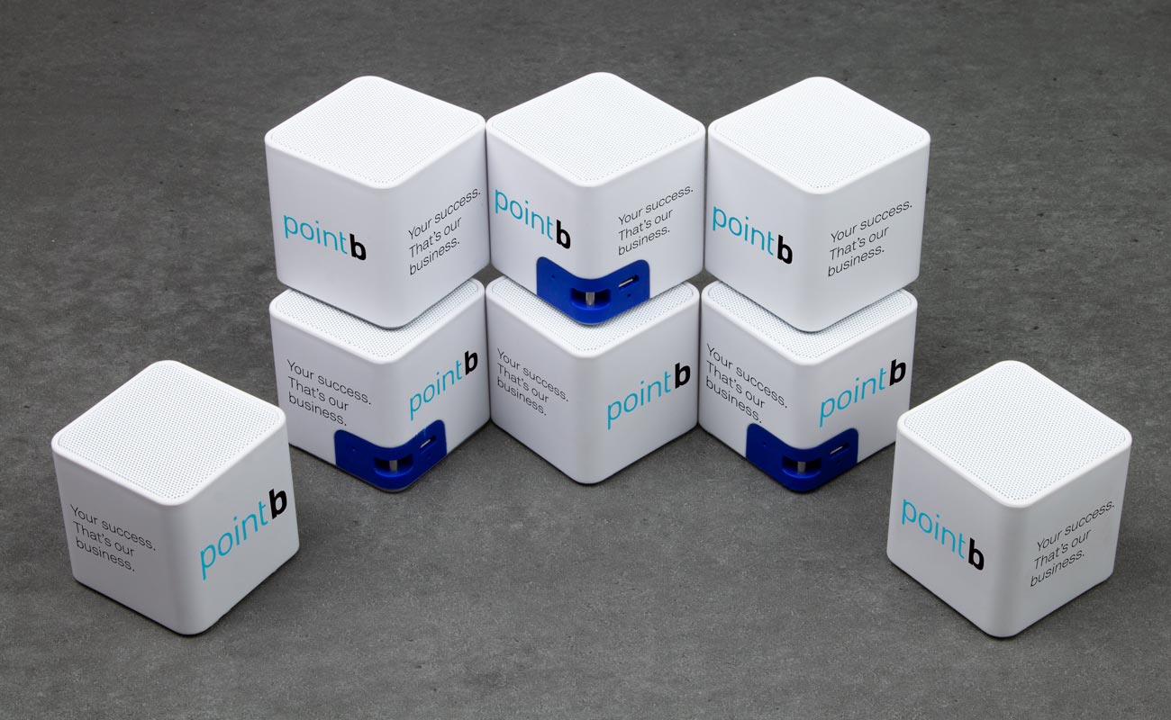 Cube - Coluna Bluetooth Personalizada Logotipo gallery thumbnail