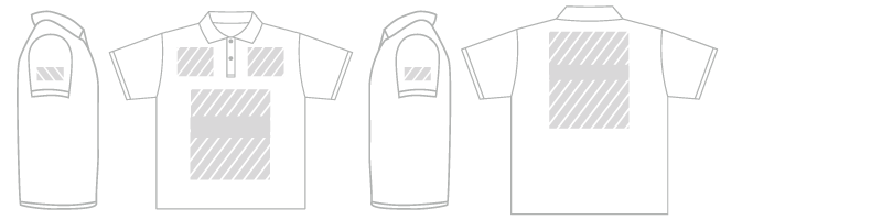 Camisa pólo Impressão Fotográfica Camisa pólo Impressão Fotográfica