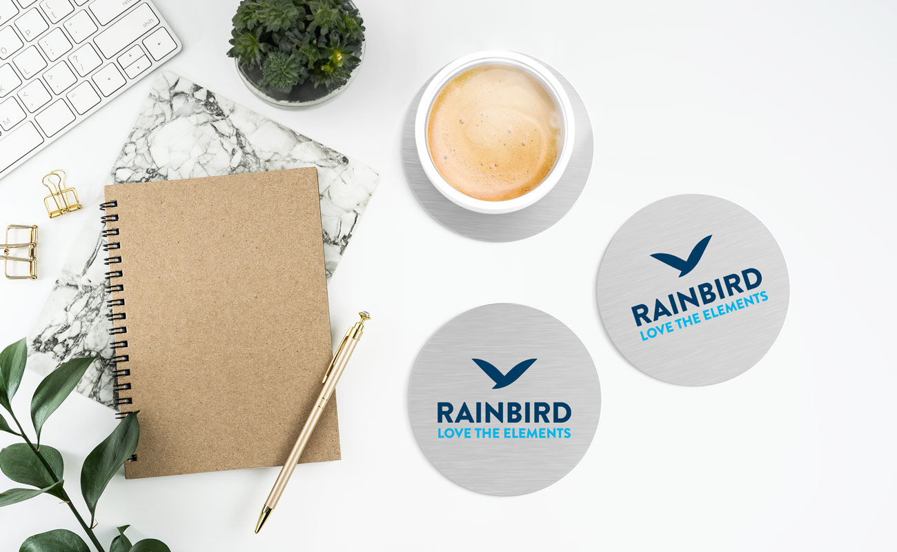 Disc - Bases para copos em alumínio promocionais personalizadas gallery thumbnail