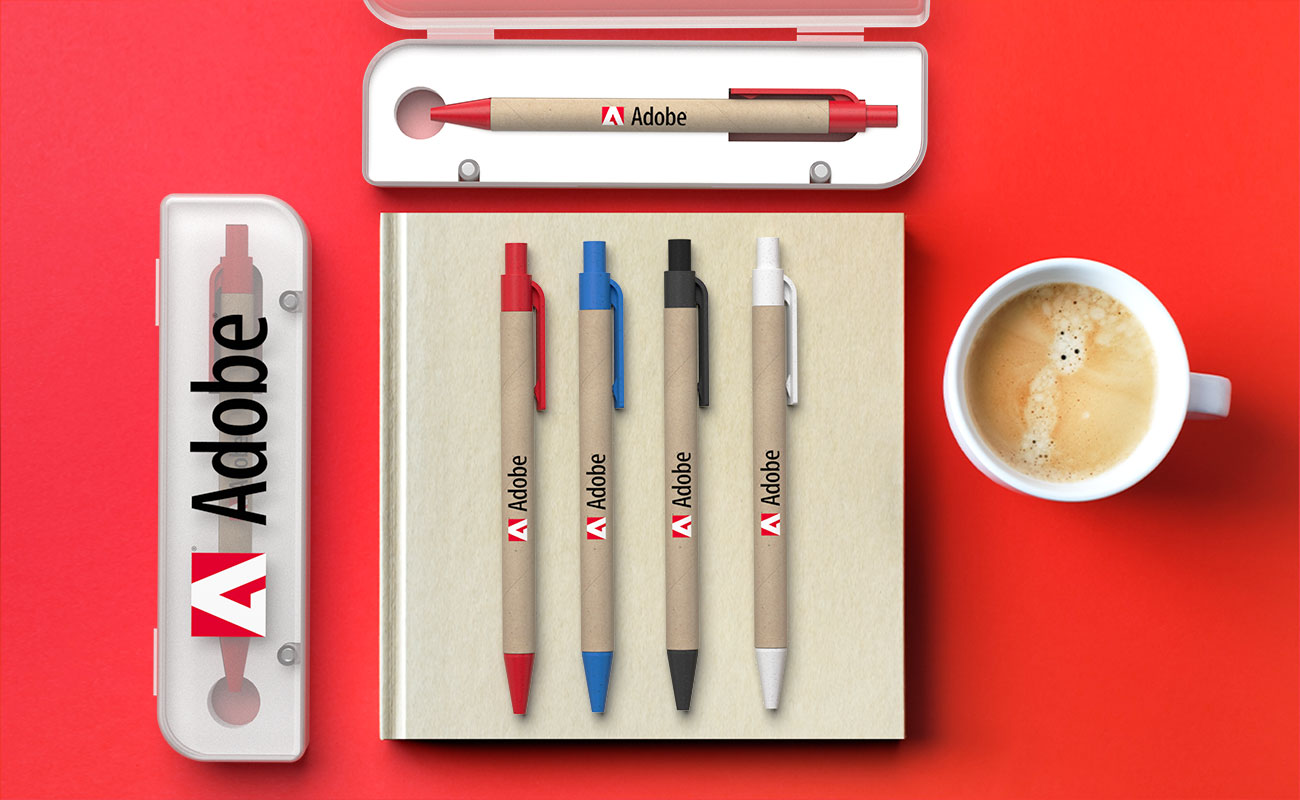 Ditto - Canetas cartão reciclado impressas gallery thumbnail