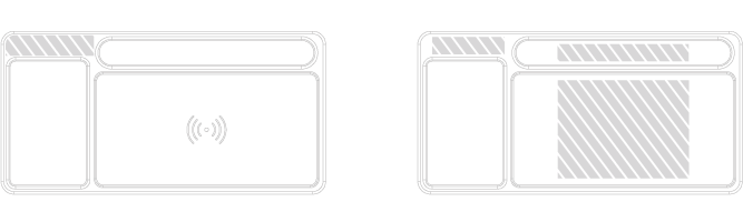Carregador sem fios Serigrafia
