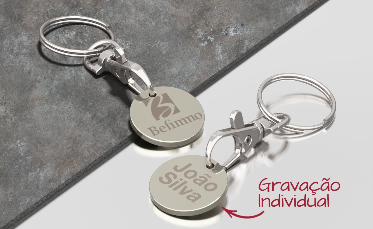 Moeda para Carrinho Elegance