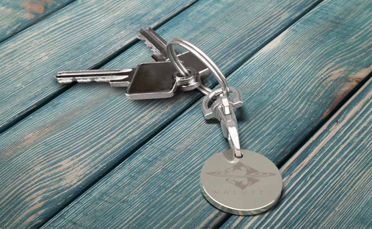 Elegance - Moedas para Carrinho promocionais personalizadas gallery thumbnail