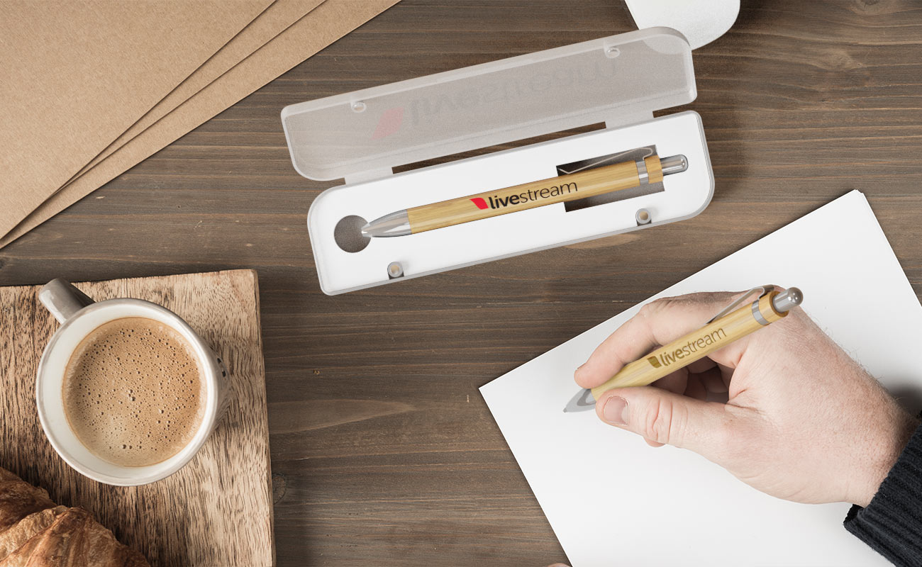 Essence - Canetas de bambu personalizadas gallery thumbnail