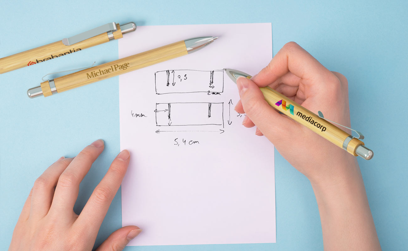 Essence - Canetas de bambu promocionais produtos promocionais gallery thumbnail