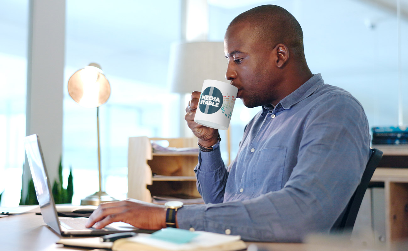 Eterna - Canecas de cerâmica com logótipo gallery thumbnail