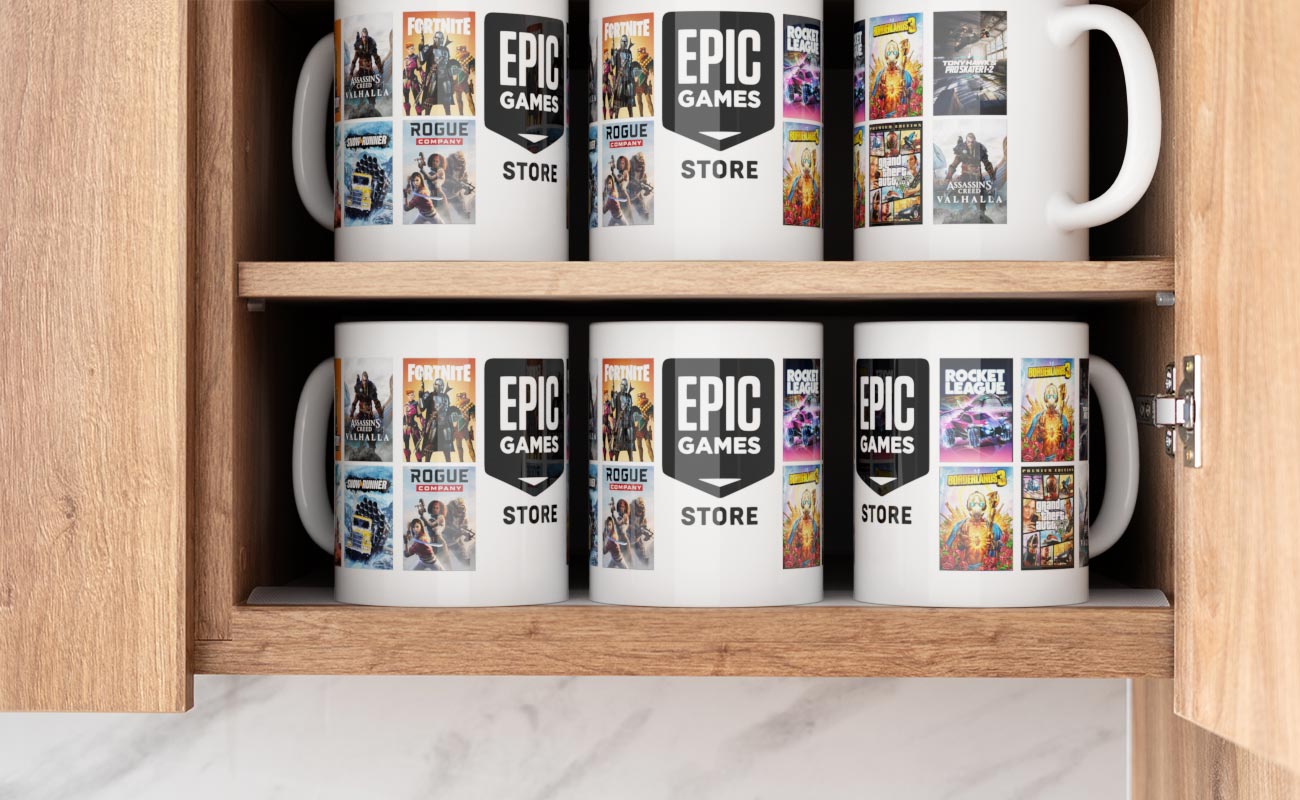 Eterna - Canecas de cerâmica promocionais personalizadas gallery thumbnail