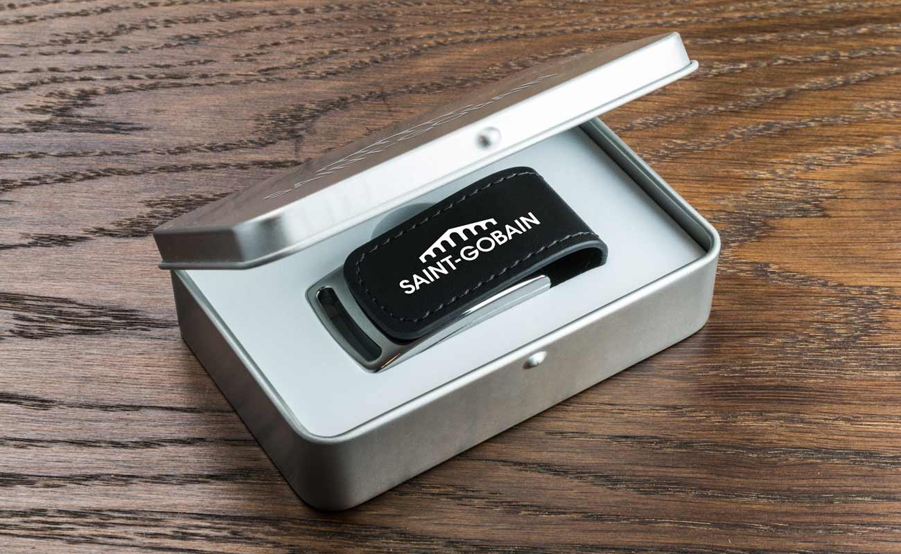 Executive - Pulseira Pen Drive Couro gallery thumbnail