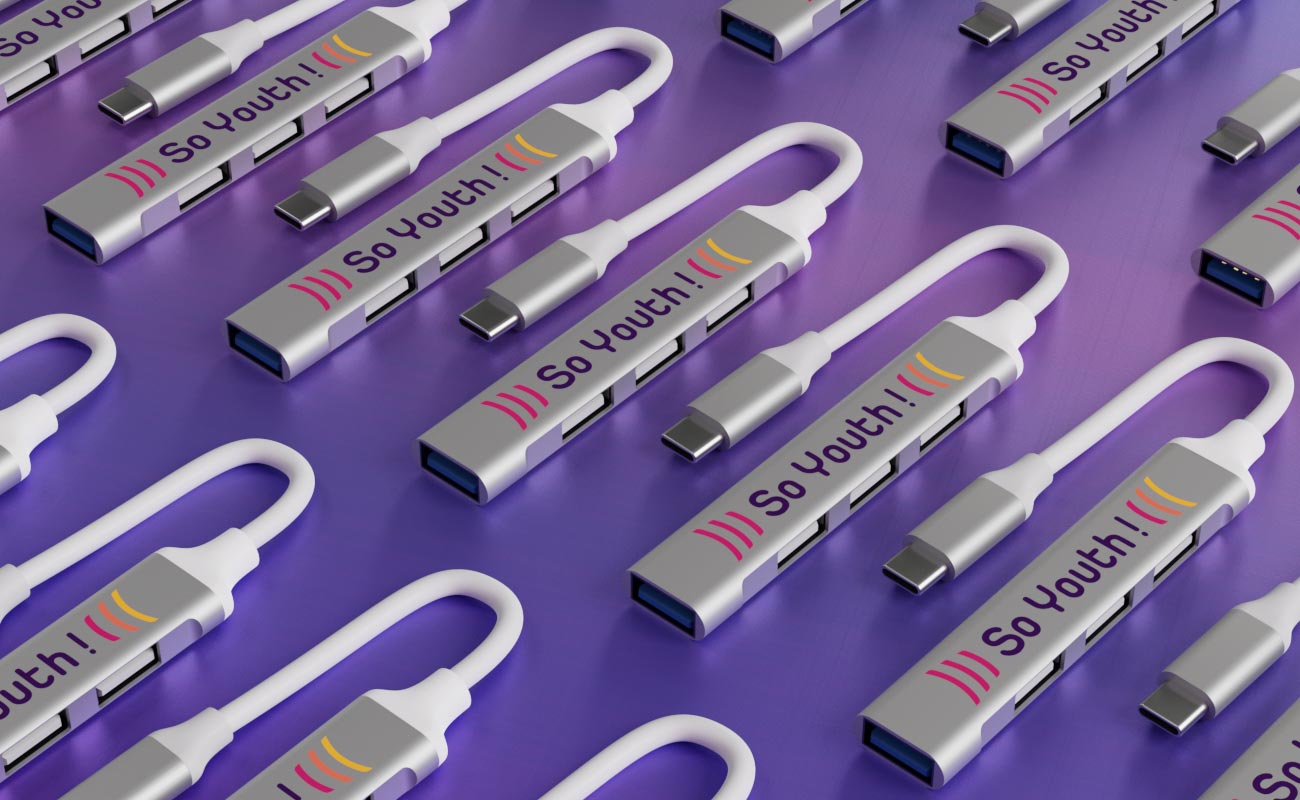 Expand - Marca USB Hub 4 em 1 gallery thumbnail