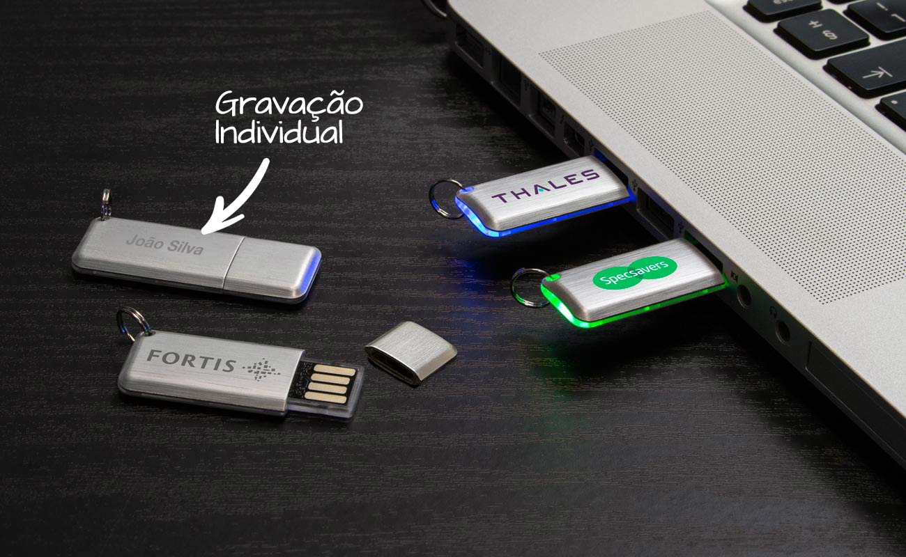 Halo - Memórias USB com Luz LED