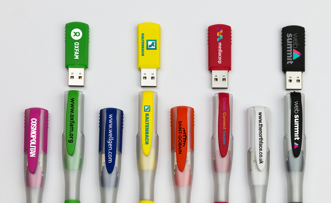 Ink - Memória USB personalizáveis 