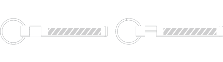 Porta-chaves Serigrafia