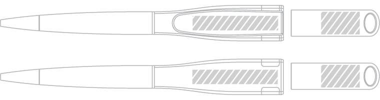 Caneta USB Serigrafia