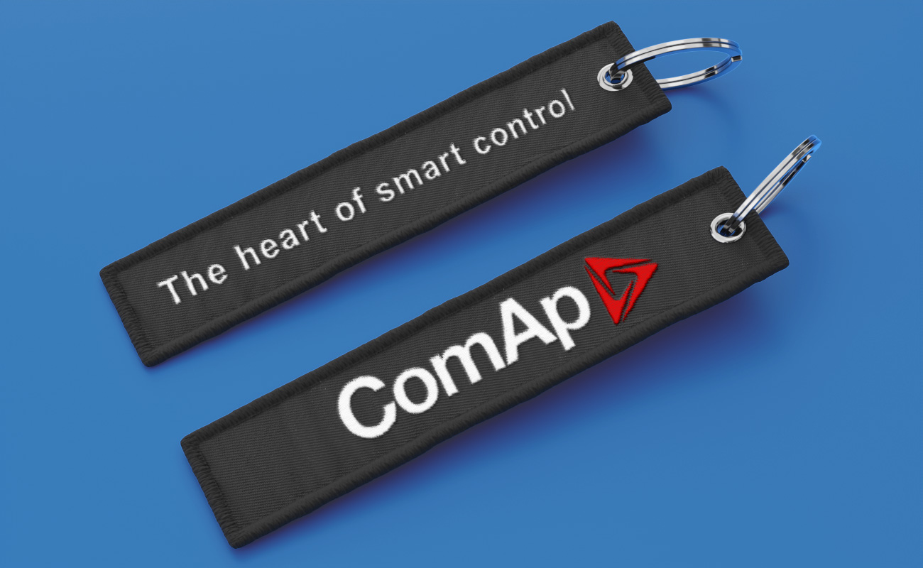 JetTag - Porta-chaves em tecido com logótipo gallery thumbnail