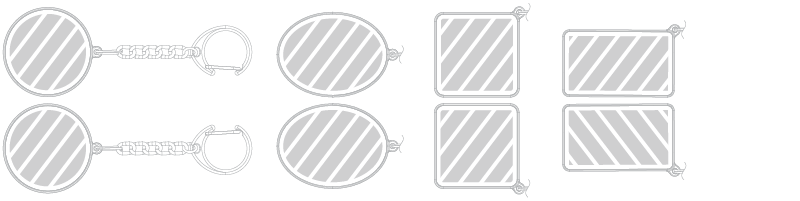 Porta-chaves Serigrafia Porta-chaves Serigrafia